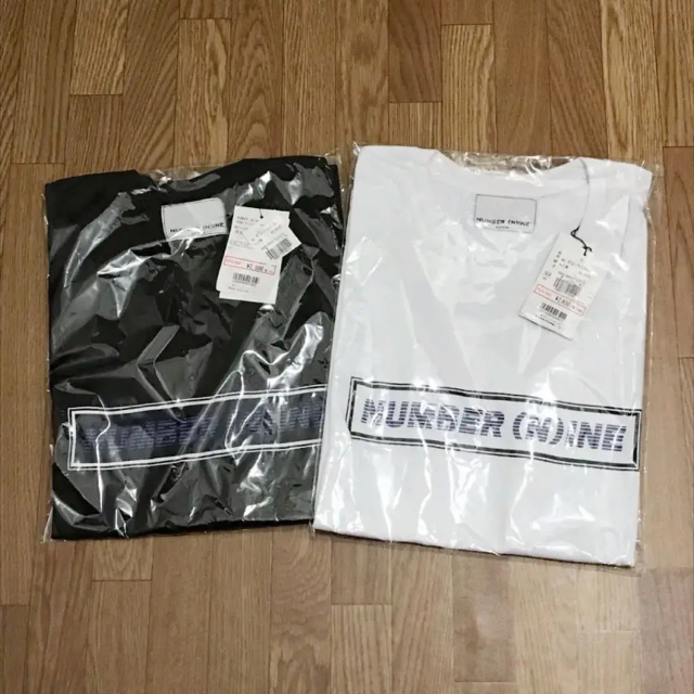 NUMBER (N)INE(ナンバーナイン)のナンバーナインデニム ボックスロゴTシャツ M 2点セット メンズのトップス(Tシャツ/カットソー(半袖/袖なし))の商品写真