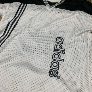 アディダス(adidas)のadidasメッシュtシャツ古着(Tシャツ/カットソー(半袖/袖なし))