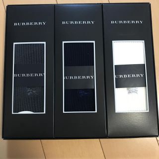 バーバリー(BURBERRY)のバーバリー☆靴下☆サイズ25〜27センチ(ソックス)