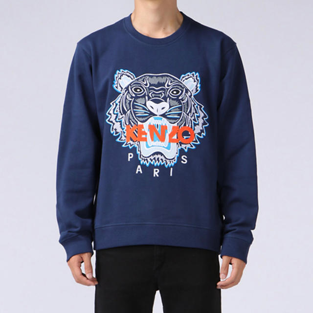 KENZO スウェット 新品未使用 紺 | jarussi.com.br