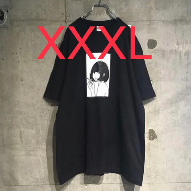 夕海 0.14 hao Tシャツ tee XXXL 黒 BLACK
