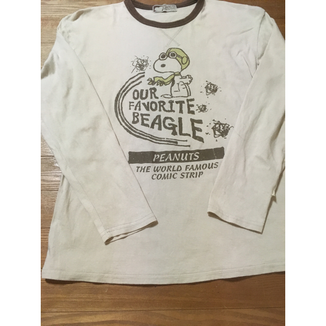 SNOOPY(スヌーピー)のsnoopy ロングTシャツ メンズのトップス(Tシャツ/カットソー(七分/長袖))の商品写真