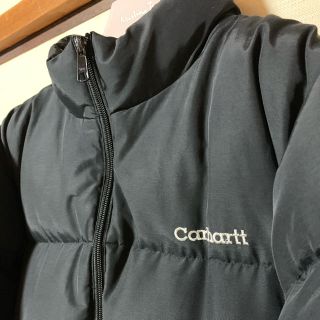 【限定】carhartt ダウンジャケット ブラック Lサイズ(ダウンジャケット)