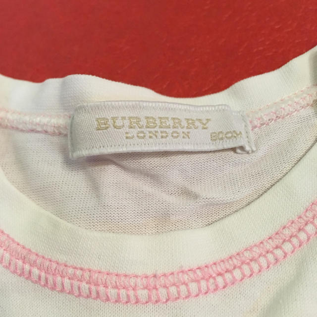 BURBERRY(バーバリー)のバーバリー ロンパース サイズ80 キッズ/ベビー/マタニティのベビー服(~85cm)(ロンパース)の商品写真