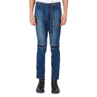 サカイ(sacai)の新品 sacai man サカイ biker denim Size0 19ss(デニム/ジーンズ)