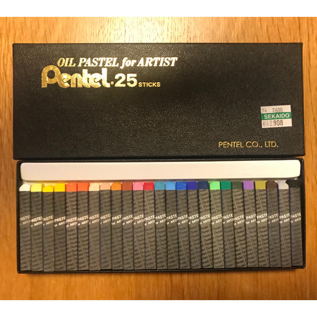 ☆美品☆ ぺんてる オイルパステル 25色 | フリマアプリ ラクマ ワンピースの通販 ぺんてるオイルパステル 画材