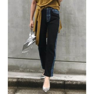 アメリヴィンテージ(Ameri VINTAGE)の新品タグ　アメリヴィンテージ　SWEAT COMBINATION DENIM(カジュアルパンツ)