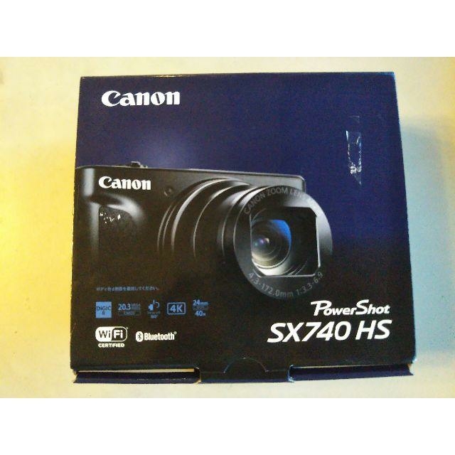 新品未使用Canon PowerShot SX740 HS シルバー デジカメ