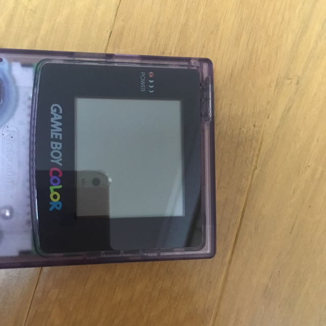 ゲームボーイ(ゲームボーイ)のゲームボーイ カラー 本体 game boy colour ソフト付 エンタメ/ホビーのゲームソフト/ゲーム機本体(携帯用ゲーム機本体)の商品写真