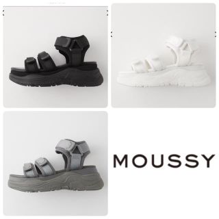 マウジー(moussy)の即完売☆MOUSSY SW STRAP サンダル☆スポーツサンダル☆厚底サンダル(サンダル)