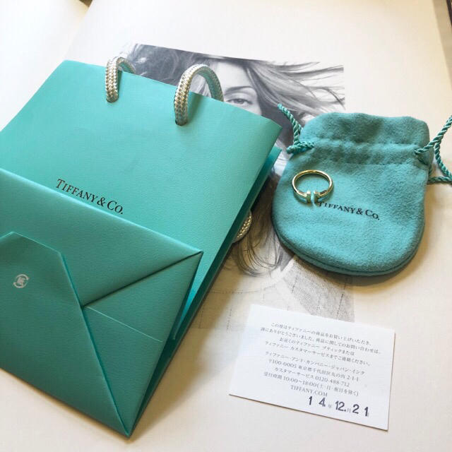 TIFFANY&Co. Tワイヤーリング