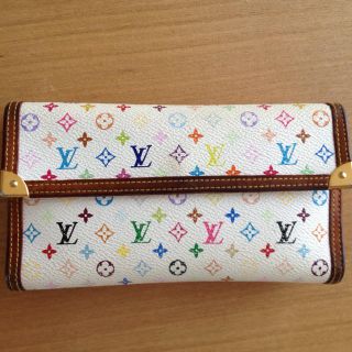 ルイヴィトン(LOUIS VUITTON)の☆ヴィトン☆マルチカラー長財布。(財布)