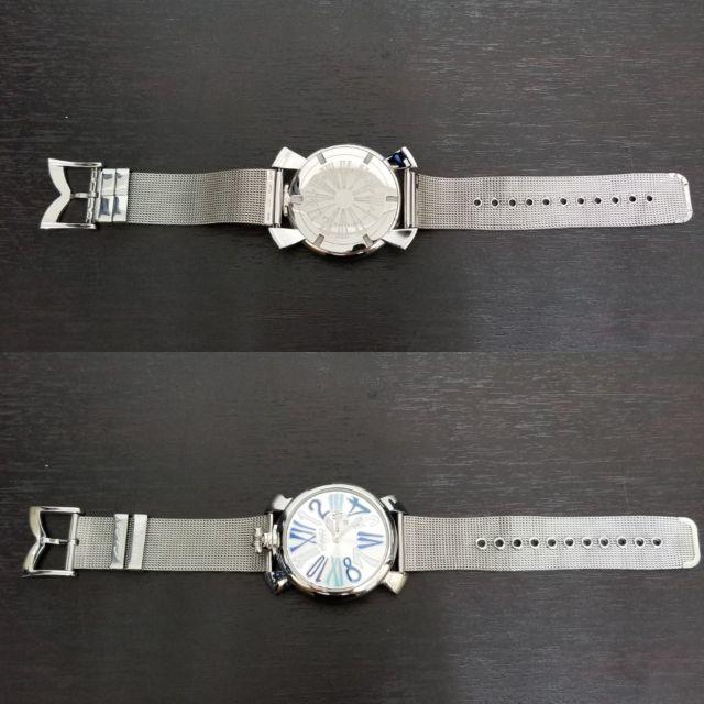 GaGa MILANO(ガガミラノ)のガガミラノ　腕時計　マヌアーレスリム　希少☆　46mm メンズの時計(腕時計(アナログ))の商品写真