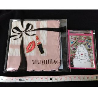 マキアージュ(MAQuillAGE)のマキアージュ　ハンカチ　ミラー(ハンカチ)