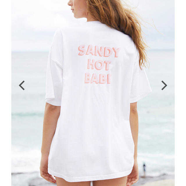 ALEXIA STAM SANDY HOT BABE Logo Tee