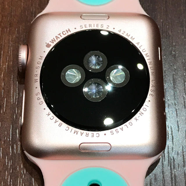 (純正品) Apple Watch series2 42mm Rose Gold