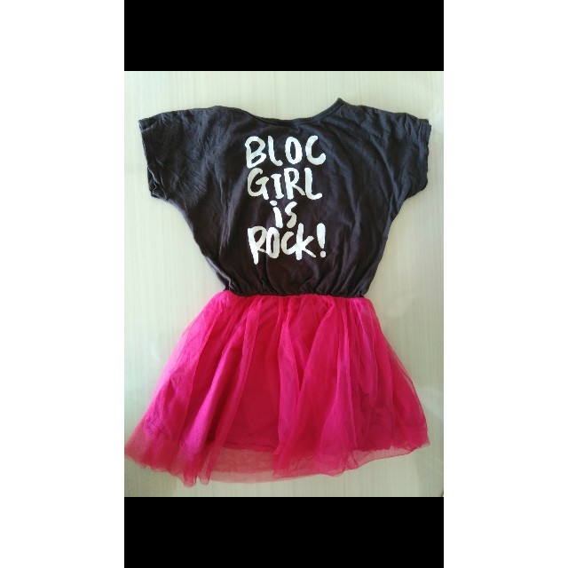 BLOC(ブロック)のブロック　130 キッズ/ベビー/マタニティのキッズ服女の子用(90cm~)(ワンピース)の商品写真