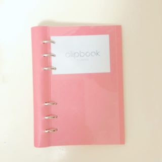 ファイロファックス(Filofax)の【美品】クリップブック バイブルサイズ(カレンダー/スケジュール)