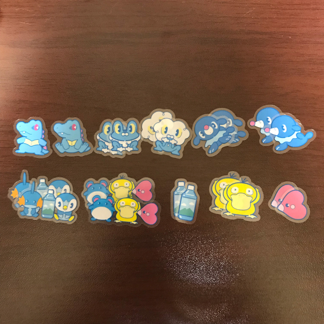 ポケモン ポケモン おいしいみず アソートシール 枚セットの通販 By みう S Shop ポケモンならラクマ