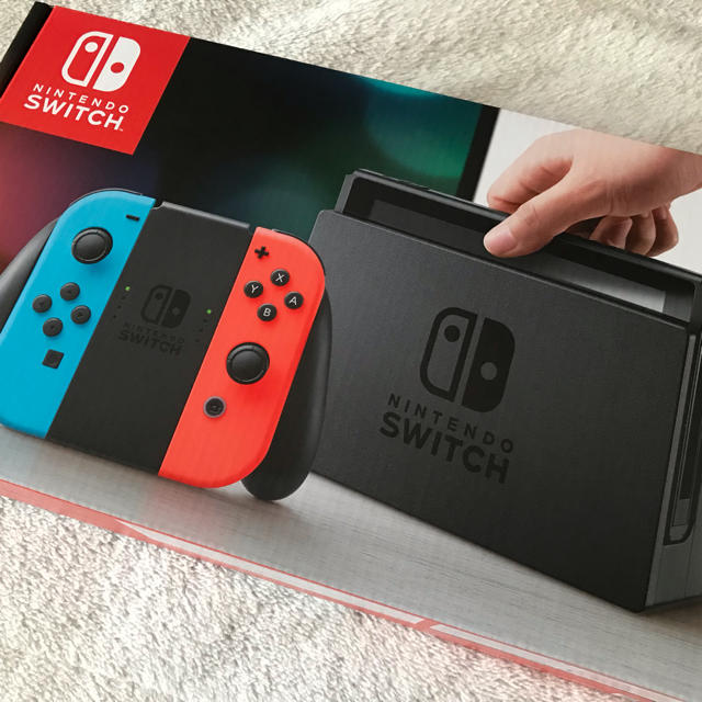 ニンテンドースイッチ Nintendo Switch ネオンブルー レッド