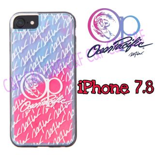 ダブルティー(WTW)のwtw コラボ iPhoneケース OPxWTW【IPHONE8/7】BLxPK(iPhoneケース)