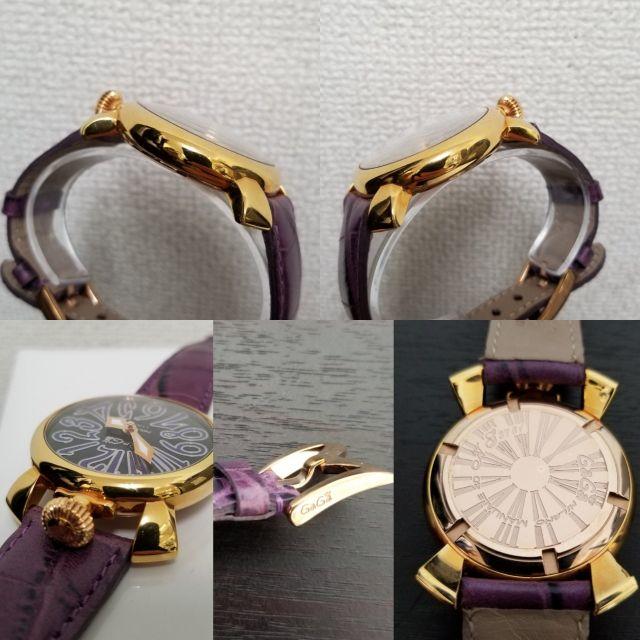 GaGa 美品☆ マヌアーレ40mm 紫の通販 by yo-'s shop｜ガガミラノならラクマ MILANO - ガガミラノ 腕時計 2022