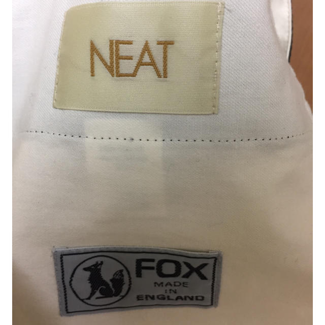 NEAT Fox brothers ベルトレスパンツの通販 by BB|ラクマ NEAT Fox brothers ベルトレスパンツ