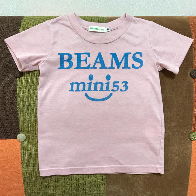 こども ビームス(コドモビームス)のBEAMS mini ビーミスミ二 Tシャツ 90 男の子 女の子 ピンク キッズ/ベビー/マタニティのキッズ服女の子用(90cm~)(Tシャツ/カットソー)の商品写真
