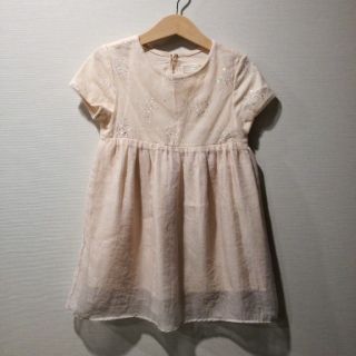 ザラキッズ(ZARA KIDS)の☆美品☆Zara Girls チュールワンピース(ワンピース)