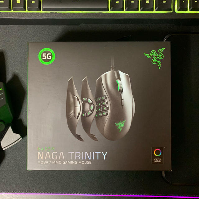 新品 Razer naga trinity