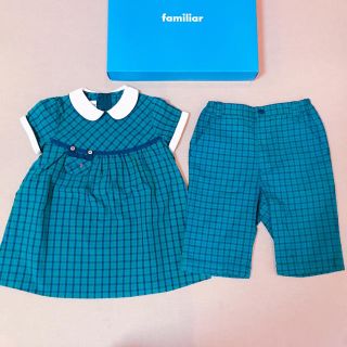 ファミリア(familiar)のファミリア 兄妹お揃い服♡ ワンピース&パンツ ファミリアチェック(ワンピース)