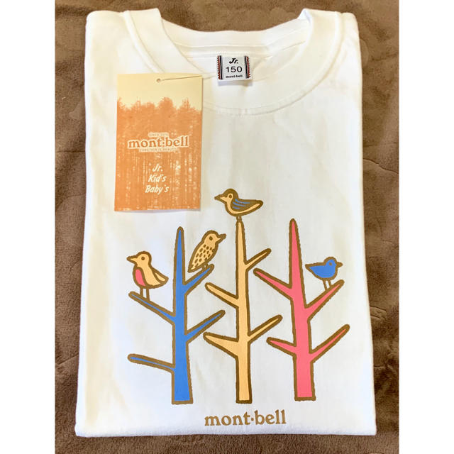 mont bell(モンベル)のmont-bell Jr. ことり止まり木Tシャツ レディースのトップス(Tシャツ(半袖/袖なし))の商品写真