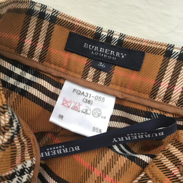 BURBERRY(バーバリー)のBurberry ノバチェック パンツ レディースのパンツ(カジュアルパンツ)の商品写真