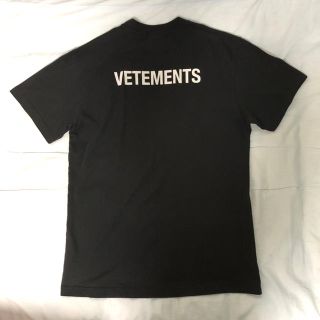 VETEMENTS STAFF ベーシック ロゴ Tシャツ L(Tシャツ/カットソー(半袖/袖なし))