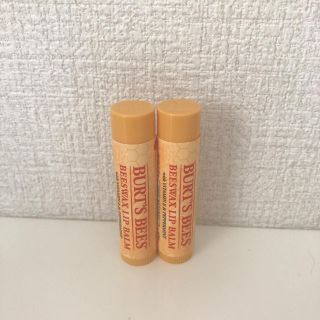 バーツビーズ(BURT'S BEES)の〈green様専用〉【新品】バーツビーズ リップバーム 2本セット(リップケア/リップクリーム)