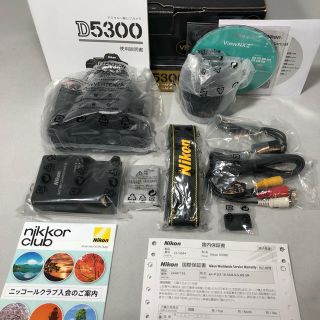 ニコン(Nikon)の未使用 Nikon ニコン D5300 AF-P18-55レンズKIT(デジタル一眼)