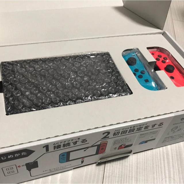 美品　箱無し　任天堂スイッチ　ネオンカラー　旧型　送料込み　ニンテンドースイッチ