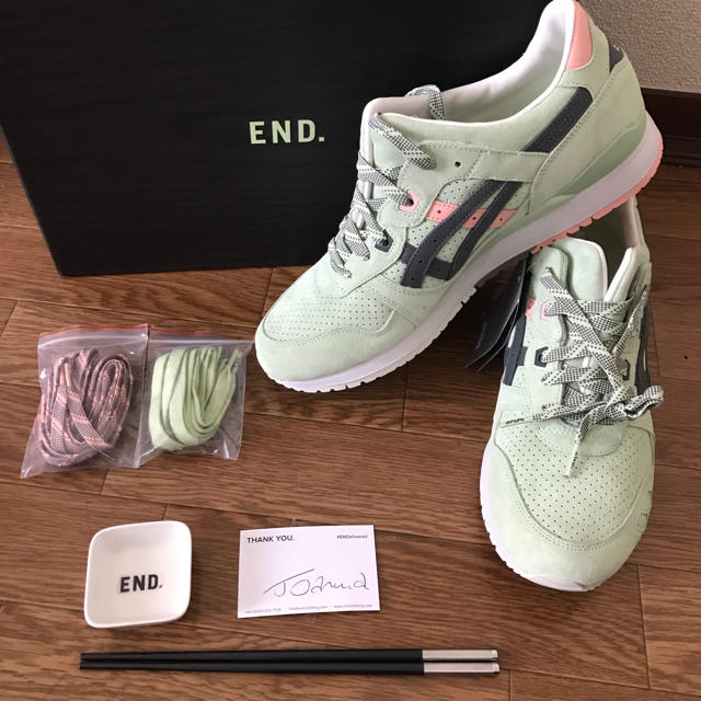 asics(アシックス)のASICS x END. Gel lyte III WASABI 29 cm メンズの靴/シューズ(スニーカー)の商品写真