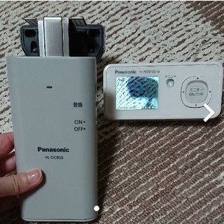 パナソニック(Panasonic)の動作確認済Panasonicワイヤレスドアモニター(電池付)(防犯カメラ)