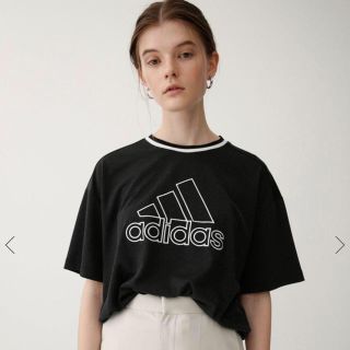 マウジー(moussy)のmoussy/adidasTシャツ(Tシャツ(半袖/袖なし))