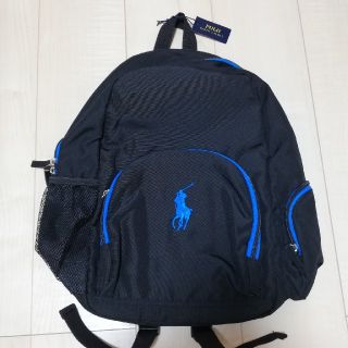 ラルフローレン(Ralph Lauren)の新品未使用タグ付き　ラルフローレン　リュック　黒(リュック/バックパック)