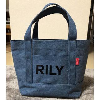 RILY ハンドメイド デニム生地 トートバッグ(その他)