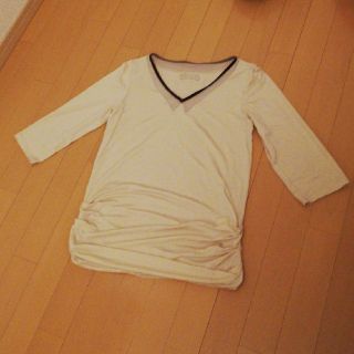 フォクシー(FOXEY)のフォクシー40ベージュカットソーNatural by Foxey(Tシャツ(長袖/七分))