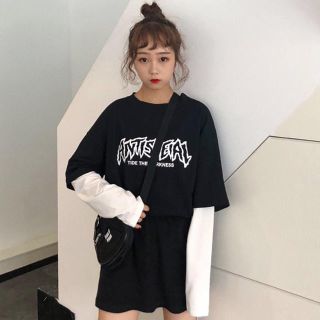 韓国ファッション 長袖(Tシャツ(長袖/七分))