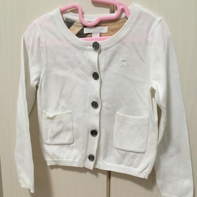 BURBERRY(バーバリー)のバーバリー カーディガン  キッズ/ベビー/マタニティのキッズ服女の子用(90cm~)(カーディガン)の商品写真