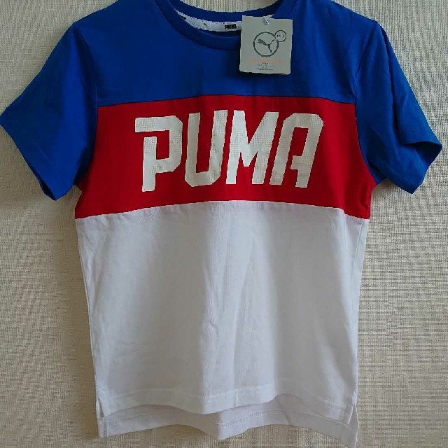 PUMA(プーマ)の新品未使用PUMA 140 Tシャツ キッズ/ベビー/マタニティのキッズ服男の子用(90cm~)(Tシャツ/カットソー)の商品写真