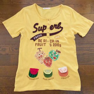 ラフ(rough)のrough🌟フルーツ🍉🥝🍊🍇🍓🍏のTシャツ(Tシャツ(半袖/袖なし))