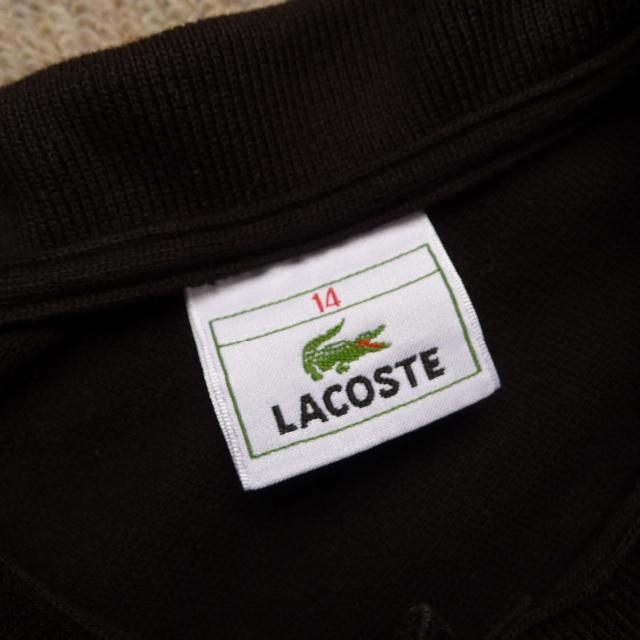 LACOSTE(ラコステ)の★ラコステ ポロシャツ　基本の黒です♪ メンズのトップス(ポロシャツ)の商品写真
