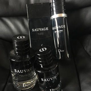 ディオール(Dior)のかぶと組様 Dior SAUVAGEシリーズ まとめ売り(香水(男性用))