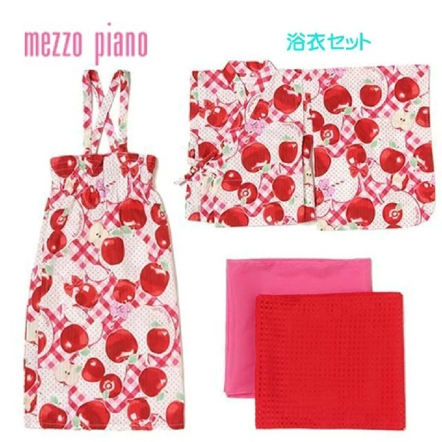 せばサンド mezzo 浴衣 ワンピース リンゴ 140の通販 by うにいくら's